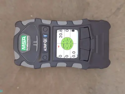 Product model device Meter industrial Low-poly 3D model