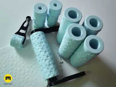Children Day Texture Rollers Free 3D print model