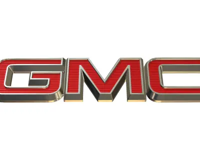 gmc logo 3D model
