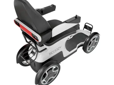 Scoozy Electric Wheelchair 3D model