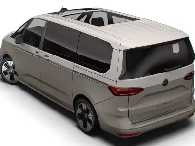 Volkswagen Multivan Long T7 2026 3D model