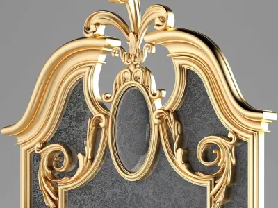 classical mirror set x 3D model