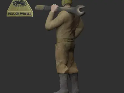 Tanker Miniature 3D print model