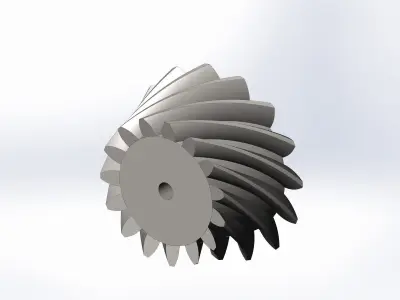 Hypoid Gear 3D model