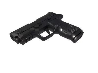Wilson Combat WCP320 Carry 3D print model