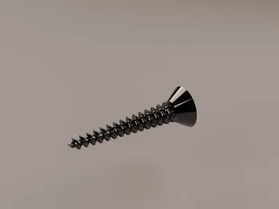 screw 3D model by erdenay