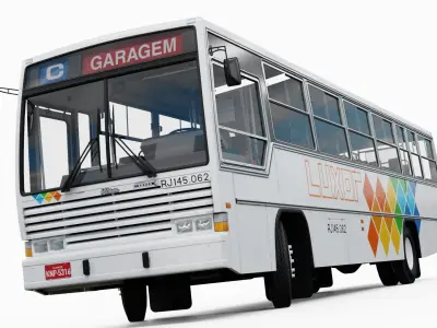 1991 Caio Padron Vitoria Luxor MB OF-1315 3D model