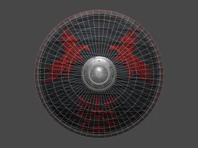 Nordic Ravenshield Low-poly 3D model
