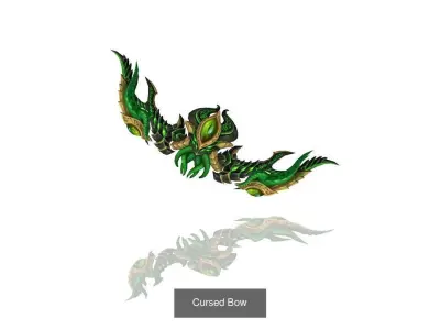 Bows Collection steampunk bow 3D Model Pack