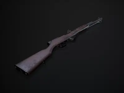 SKS - CKC Low-poly 3D model