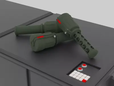 Mudtrooper Grenade 3D model