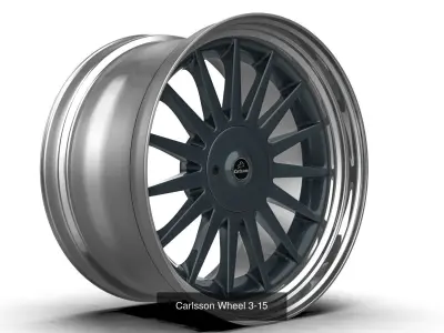 Carlsson Wheels Collection 3D Model Pack