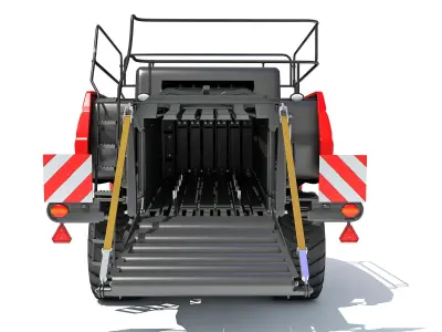 Large Square Baler 3D model