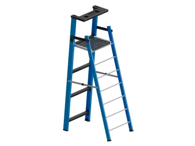 Step Ladder Low-poly 3D model purchase