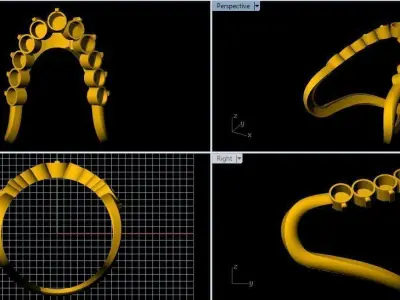 vanki Ring 3dm file 3D print model