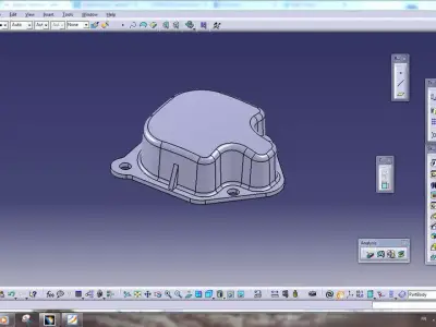 Carter plastic cover Free 3D model