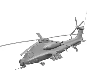 Boeing AH-64 Apache 3D model get