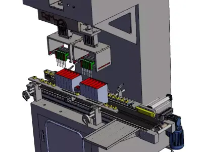 Fully Automatic High-Voltage Short-Circuit Tester  3D model