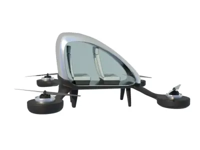 Passenger Drone 3D model
