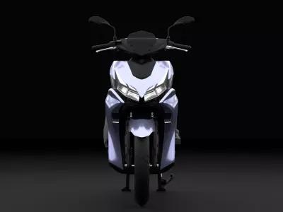 2020 - Yamaha All new Aerox 155 Connected 3D model