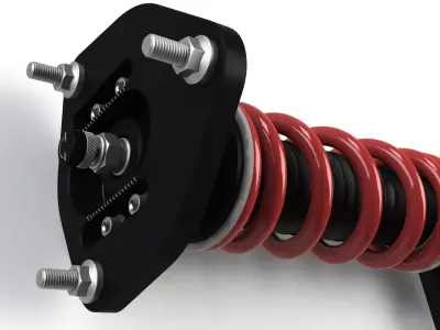 COILOVER shock absorber for honda 3D model