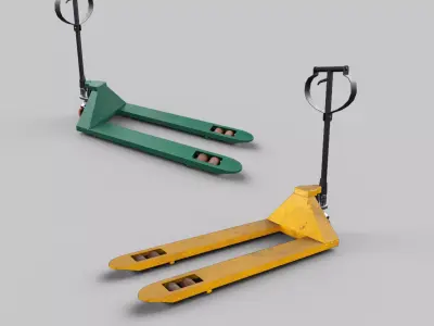 Hand Pallet Lowpoly Low-poly 3D model