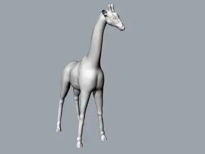 giraffe Free 3D print model