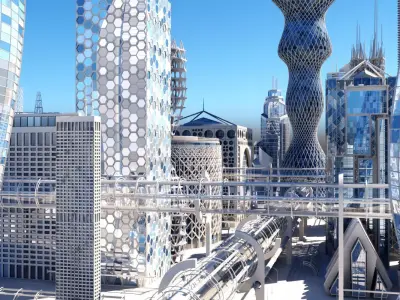 Future City HD 3D model