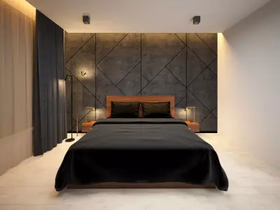 Hotel Room 3D model