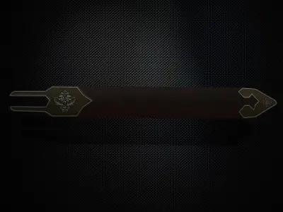  Sword and Sheath Low-poly 3D model