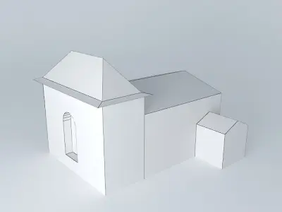 Saint Sulpice Church Free 3D model