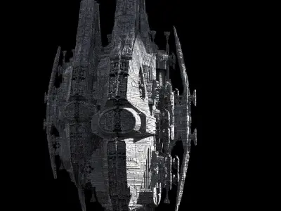 Jupiter Scouter Ship 6 3D model