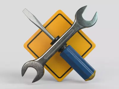 Repairs Pictagram 3D model