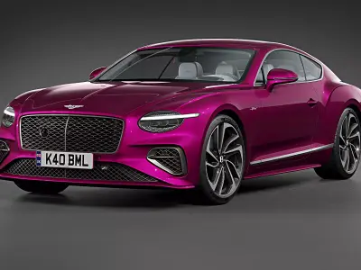 2025 Bentley Continental GT Speed 3D model