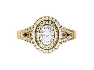 Wedding Ring  3D print model 395
