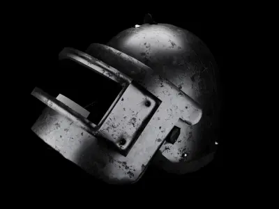Pubg Helmet level 3 3D model purchase