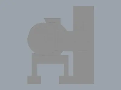 Water Pumper Machine 3D model