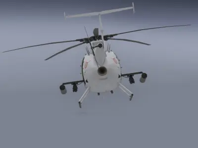 Pack Advanced Modern Tactical Aircraft  Low-poly 3D model