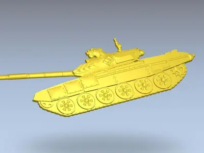 3D Design of Army Tank 3D print model