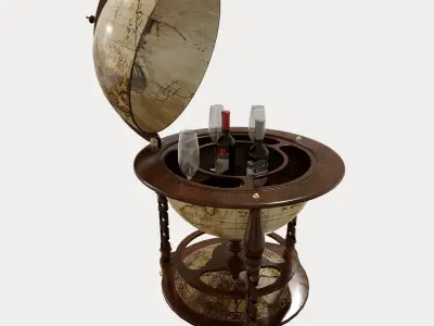bar-globe D-52 3D model