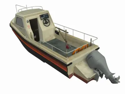 Leeward Boat 3D model
