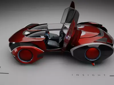 INSIGHT Aerial Vehicle 3D model 3D model