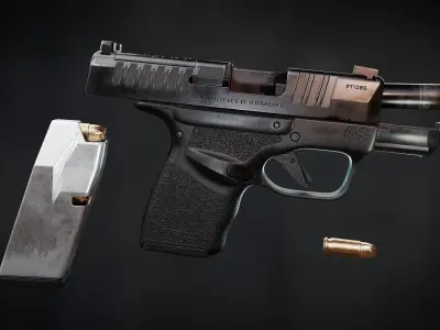 Hellcat PT1086 Low-poly 3D model