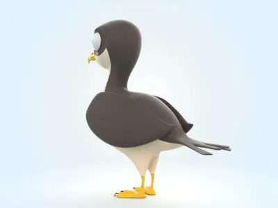 Falcon 3D model purchase