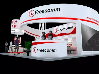 Exhibition - Area - 9X12-3DMAX2009-011 3D model