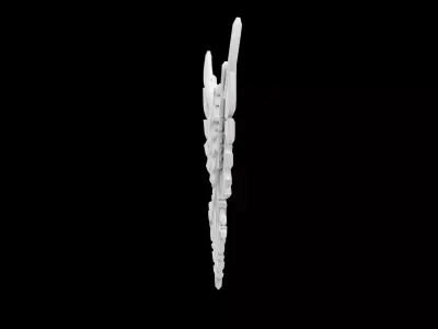 Heraldic Eagle Emblem 3D Print Model 3D print model