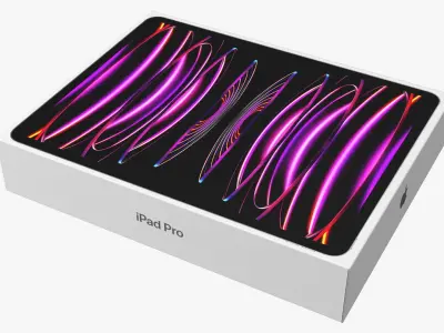 Box iPad Pro 3D model