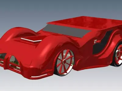 Fantasy Car Free 3D model