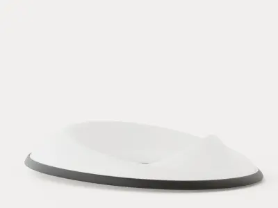 Toilet seat Low-poly 3D model