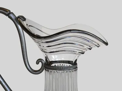 Crystal Pitcher 3D model